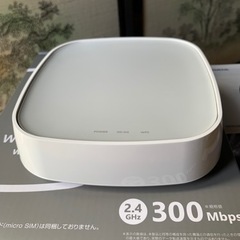 IO DATA WN-CS300FR SIMフリー　Wi-Fi ホームルーター　楽天モバイルの画像