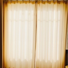 NITORI カーテン　	幅100×丈178cm×2枚の画像