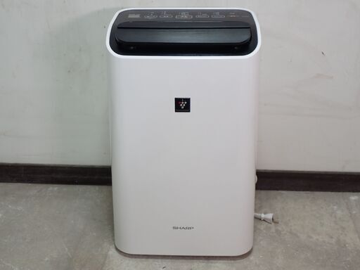 シャープ 衣類乾燥除湿機 プラズマクラスター搭載 CV-G120-W