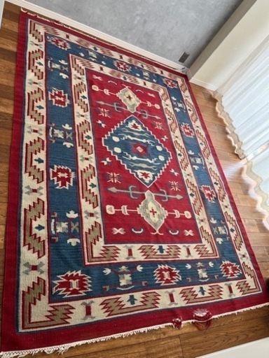 ACTASアクタス★トライバルラグ★ヴィンテージラグ240✖️178