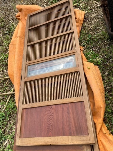 建具　一枚あたり　4枚