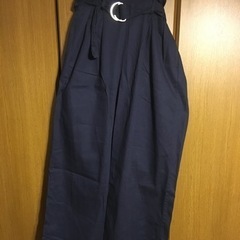 GU   カジュアルワイドパンツの画像