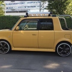 H13 トヨタ bB オープンデッキ 黄の画像