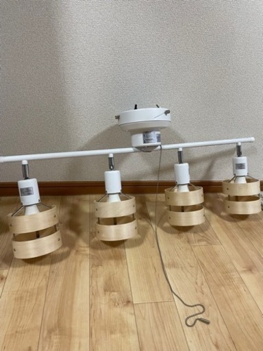 シーリングライト　Nウッドリング　ニトリ