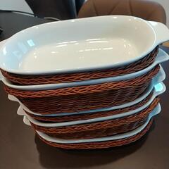 新品未使用グラタン皿      ５個の画像