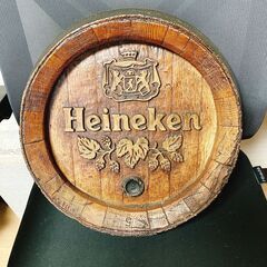 レア Heineken ハイネケン ビール樽 オブジェ