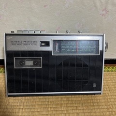 ナショナル　ラジカセ　レトロ　RQ-447  受付期限今月末