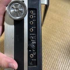 ナショナル　ラジカセ　レトロ　RQ-447  受付期限今月末の画像