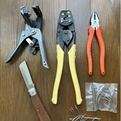 お最終値下げ‼️豪華工具5点セット‼️VA線ストリッパー 圧着工...