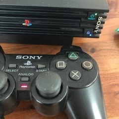 PS2 本体　コントローラー　メモリーカード　ゲームの画像