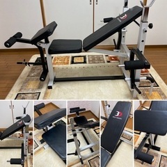 【終了】ボディデザイン  マルチプレスベンチ 筋トレの画像