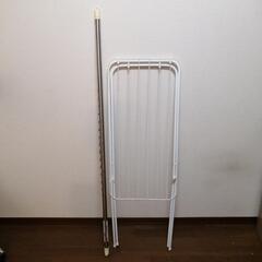 物干し竿、簡易物干し台【折りたたみ可能】の画像
