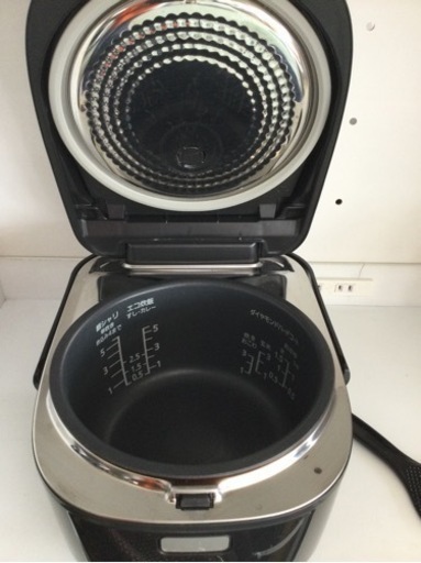 パナソニック 炊飯器 5.5合 IH式 ブラック2019年製 SR-HB108-K リサイクルショップ宮崎屋　住吉店　22.11.28ｙ
