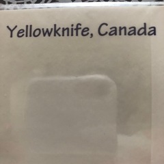 【未開封】オーロラ　ポストカードセット・Canada イエローナイフの画像