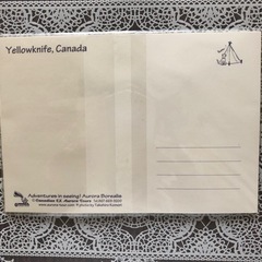 【未開封】オーロラ　ポストカードセット・Canada イエローナイフの画像