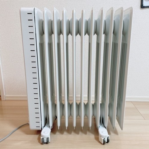 無印良品 オイルヒーター 転倒OFF機能付 4〜10畳