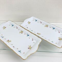 【レガストック川崎本店】ノリタケ 　コンテンポラリー　長方形プレ...