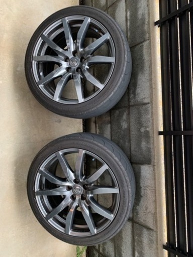 RAYS GTR R35 中期純正ホイール 9.5j 2本