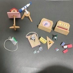 シルバニア+前回投稿したミニチュアの画像