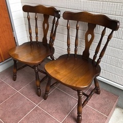 キツツキ★飛騨産業★ダイニングセットの画像