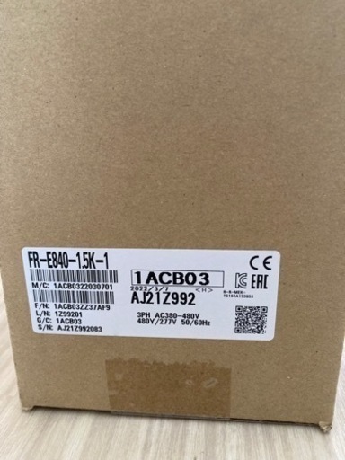 三菱電機製インバータFR-E840