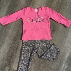 Gymboree 2TカットソーとGAP 3Tレギンス