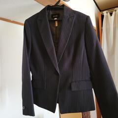 ブラックネイビー✕ストライプ⭐パンツスーツ