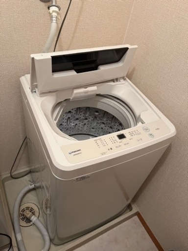 値下げしました！【美品】maxzen全自動電気洗濯機JW6OWPO1 6kg