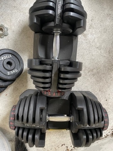 可変式　ダンベル　40kg×2