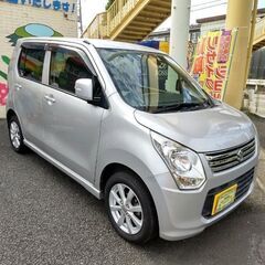 スズキ　ワゴンR　リミテッド　2WD　FF　CVT　AT　中古車　軽自動車　本体　初年度2014年6月　車検2024年6月　走行60,551Km　リサイクルショップ　ケイラック朝霞田島店　ケイラック　埼玉県　朝霞市　田島　和光市　志木市　新座市　富士見市　ふじみ野市　三芳町　戸田市　蕨市　さいたま市(岩槻以外)　川越市　所沢市　上尾市　東京都　板橋区　練馬区　清瀬市の画像