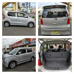 スズキ　ワゴンR　リミテッド　2WD　FF　CVT　AT　中古車　軽自動車　本体　初年度2014年6月　車検2024年6月　走行60,551Km　リサイクルショップ　ケイラック朝霞田島店　ケイラック　埼玉県　朝霞市　田島　和光市　志木市　新座市　富士見市　ふじみ野市　三芳町　戸田市　蕨市　さいたま市(岩槻以外)　川越市　所沢市　上尾市　東京都　板橋区　練馬区　清瀬市の画像
