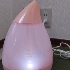 超音波式アロマ加湿器です！