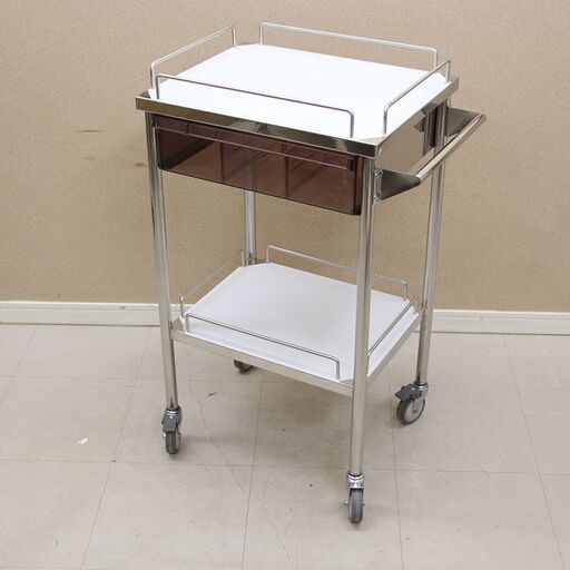 メディカル ワゴン 医療用引出し付カート 静音キャスター 器械卓子