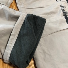 美品　暖かい 裏起毛160 防寒ウェアの画像