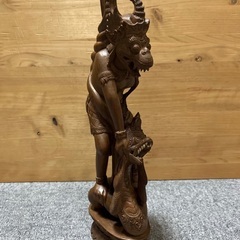 インドネシア・バリ　木彫り　置物
