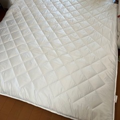 キングサイズ　マットレス薄型