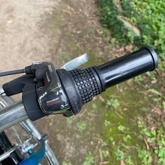 CHRYSブルー　ボタン式リング錠付きの画像