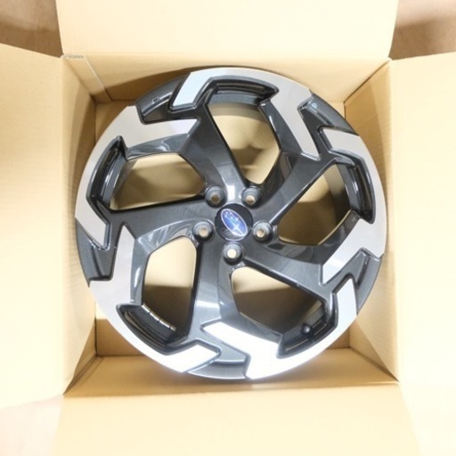 【新品・未使用】【スバル純正】【値段交渉OK】18インチアルミホイール