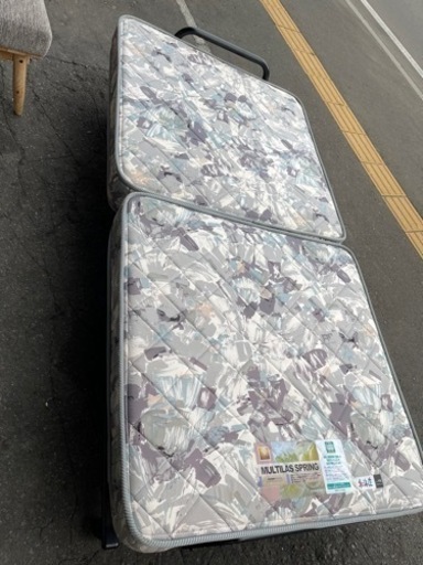 ★白石店★ 折り畳みベッド シングル フランスベッド マットレス付き 札幌市 白石区 リサイクルショップ ホームプラスリサイクル