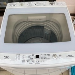 アクア AQW-GV90G(W) [全自動洗濯機 9.0kg 簡易乾燥機能付] リサイクルショップ宮崎屋　住吉店22.929F