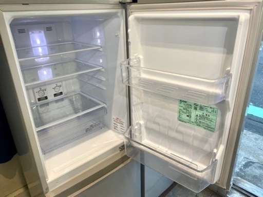 三菱 ラウンドカット 冷蔵庫 2ドア 146L 学生 一人暮らし 2018 中古