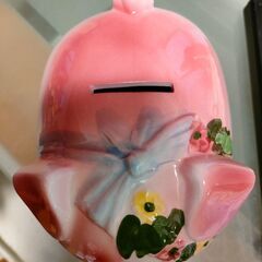 ぶた　貯金箱の画像