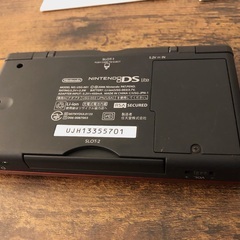 （値下げ）（良品）NDS lite（ニンテンドーDSライト） crimson black（欠品なし）の画像