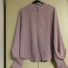 SPRAY ピンク　シャツ　ブラウス