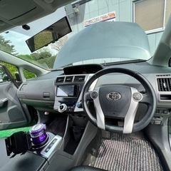 トヨタ　プリウスα Sグレード　5人乗り　2オーナー車の画像