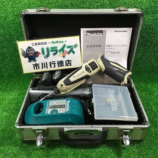 マキタ TD021D ペンインパクトドライバー 7.2V【市川行徳店】【店頭取引限定】【中古】管理番号：ITLJRCT74CSS