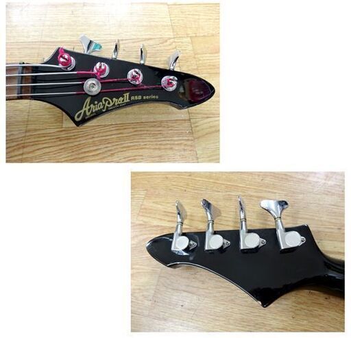 アリアプロ2 Aria proⅡ RSBシリーズ エレキベース ブラック 4弦