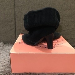 ニットブーツの画像