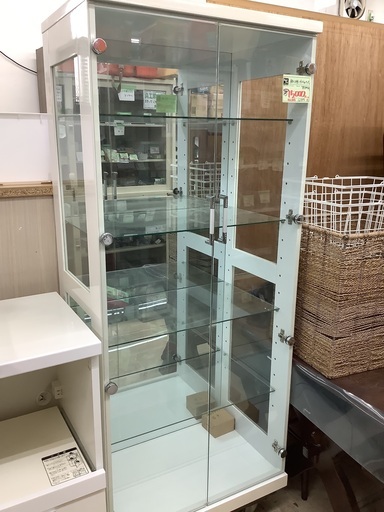 飾り棚 ガラスショーケース 管C220929DK (ベストバイ 静岡県袋井市)
