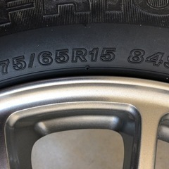 【交渉中】ECO FORME 175/65/R15 1本　スペアタイヤの画像
